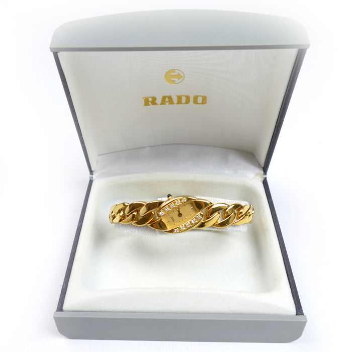 RADO ラドー 腕時計 電池式 133.9629.2 レディース【中古】