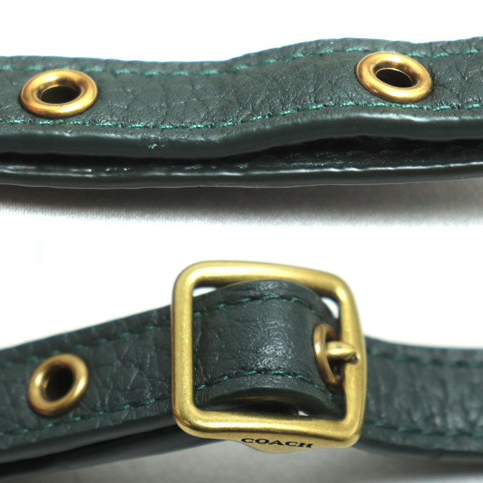 COACH コーチ カメラバッグ ショルダーバッグ グリーン C4813 アウトレット レディース【中古】【美品】