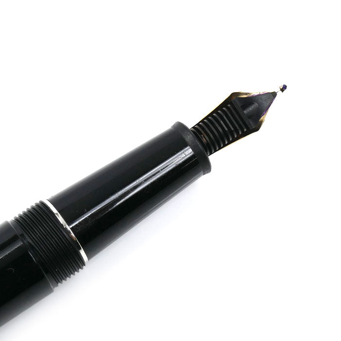 MONTBLANC モンブラン マイスターシュテュック プラチナ 万年筆 ブラック MB132468【中古】