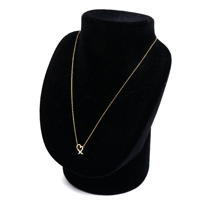 TIFFANY&Co. ティファニー K18PG ピンクゴールド パロマピカソ ラビングハート ネックレス 60021544 2.6g 41.5cm レディース【中古】【美品】
