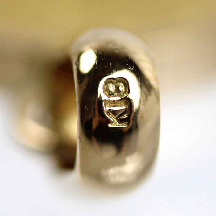 K24YG/K18YG メイプル 1/4 OZ ペンダントトップ 10.4g 1986 ユニセックス【中古】