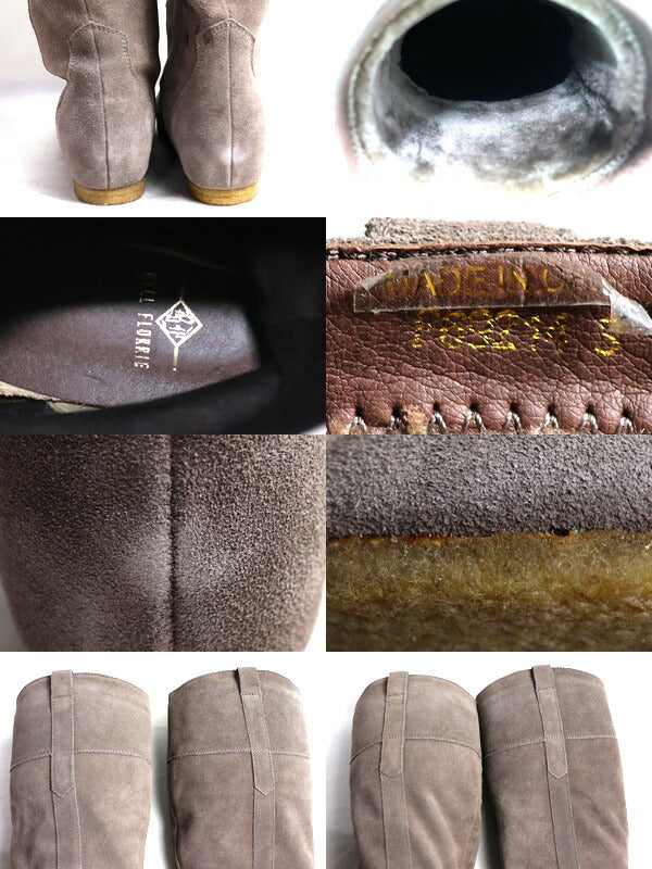 BELL FRORRIE ベルフローリー ブーツ ロングブーツ ブラウン F69214 S レディース【中古】【美品】