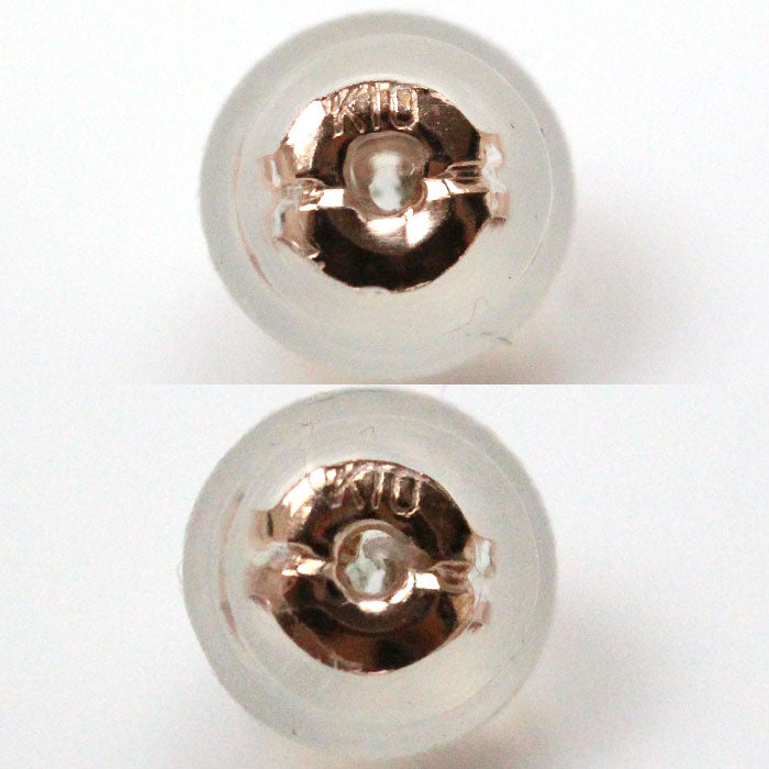 K10PG ピンクゴールド ピアス アコヤパール約3.3mm 1.3g レディース【中古】