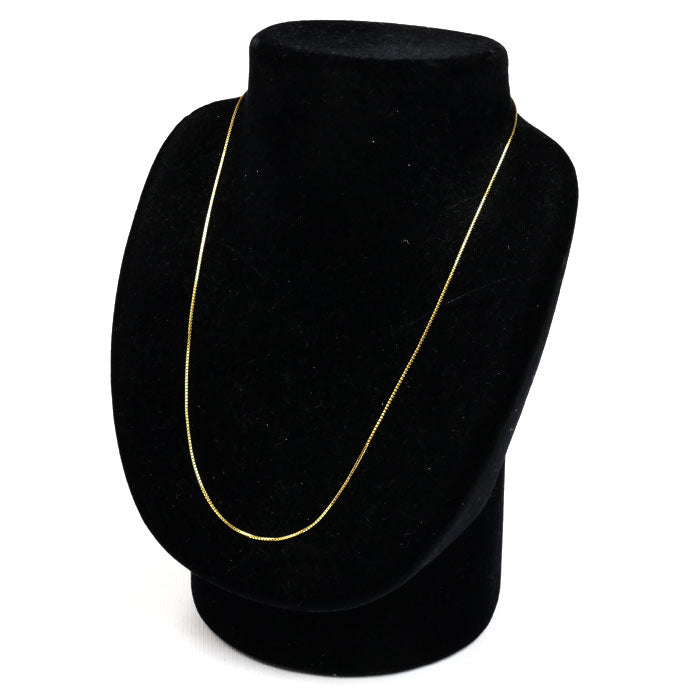 K18YG イエローゴールド ネックレス ベネチアン 3.2g ~45cm レディース【中古】