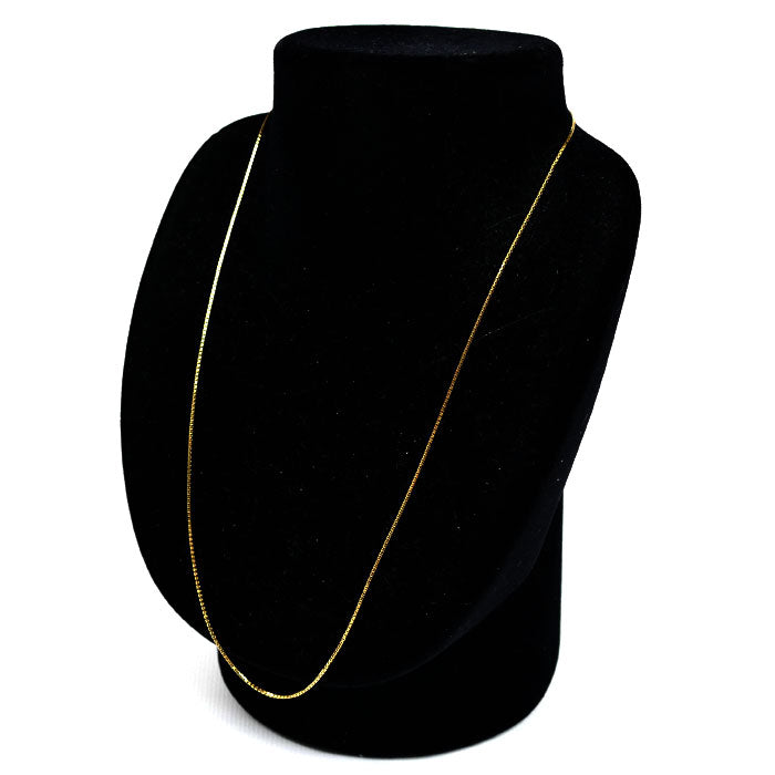 K18YG イエローゴールド ネックレス ベネチアン 3.7g ~50cm レディース【中古】