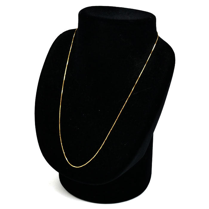 K18PG ピンクゴールド ネックレス ベネチアン 2.7g ~45cm レディース【中古】