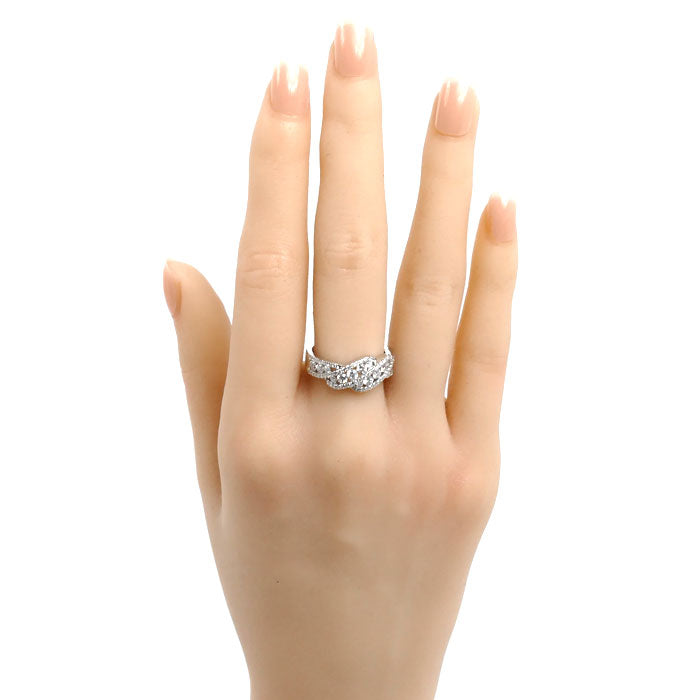 Pt900プラチナ リング・指輪 ダイヤモンド1.00ct 12.5号 7.8g レディース【中古】【美品】