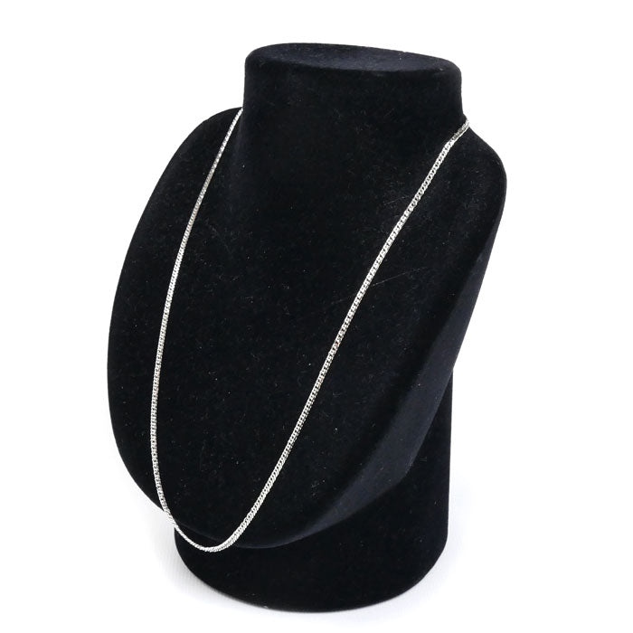 Pt1000プラチナ ネックレス 喜平6面Wカット 10.2g 50cm ユニセックス【未使用】【買取品】