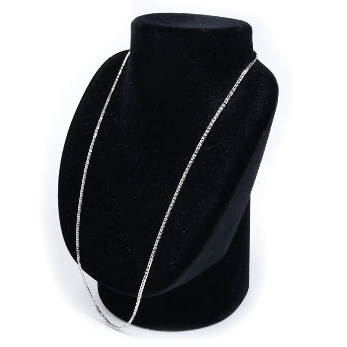 Pt1000プラチナ ネックレス 喜平6面Wカット 11g 55cm ユニセックス【未使用】【買取品】