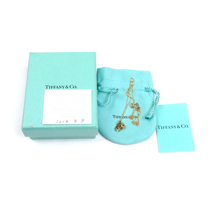 TIFFANY&Co. ティファニー K18PG ピンクゴールド ノーティ&ナイス ネックレス 3.8g 48cm レディース【中古】【美品】