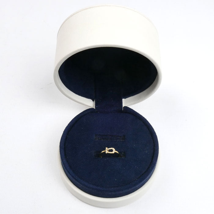 FRED フレッド K18YG イエローゴールド フォース10 スモール リング・指輪 ダイヤモンド 8号 48 1.4g レディース【中古】