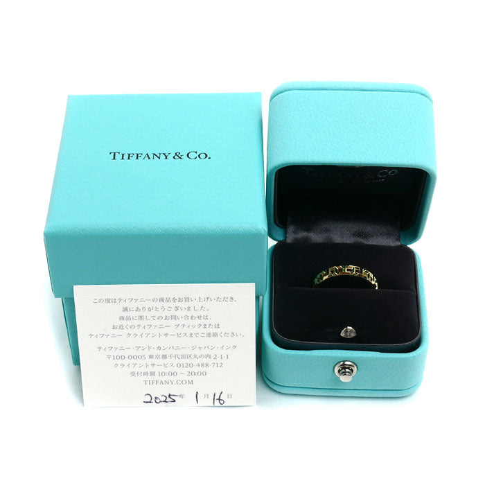 TIFFANY&Co. ティファニー K18YG イエローゴールド T トゥルー ナロー リング・指輪 62507802 9号 3g レディース【中古】