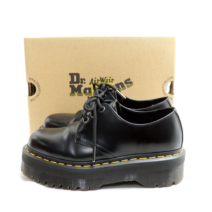 Dr.Martens ドクターマーチン 1461 QUAD 3ホール シューズ ドレスシューズ ブラック 25567001 レディース【中古】【美品】