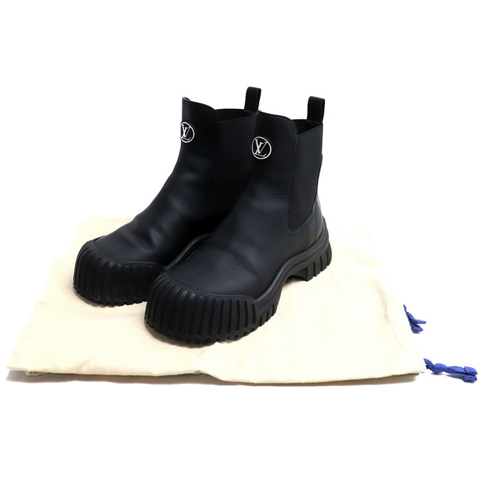 LOUIS VUITTON ルイ・ヴィトン ルビーライン アンクルブーツ ブーツ ブラック MA0272 38 レディース【中古】