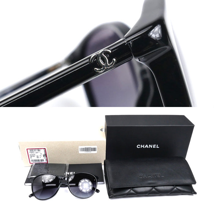CHANEL シャネル サングラス ブラック CH5278 c501/S6 55□17 140 レディース【中古】