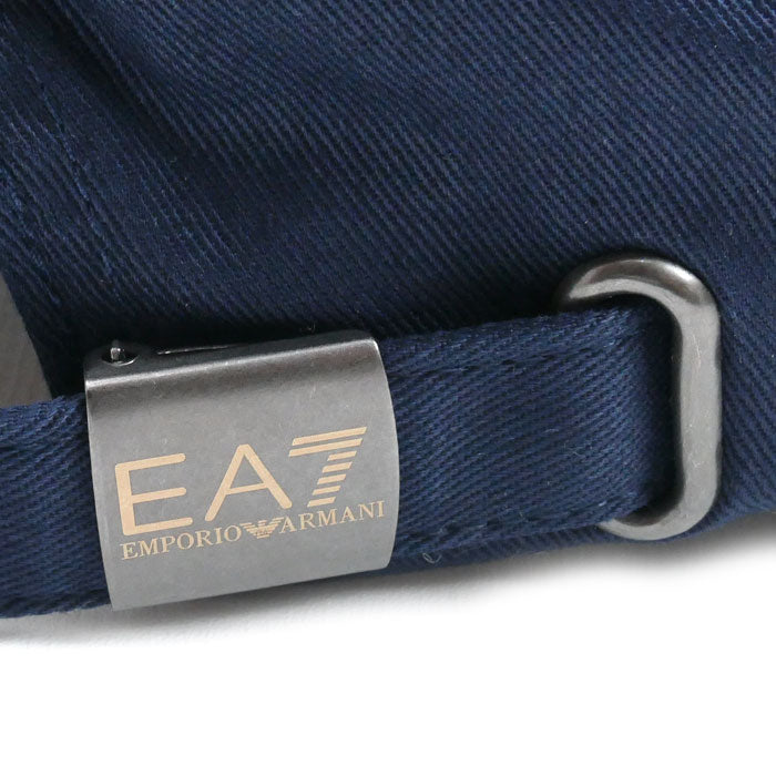 Emporio Armani エンポリオ・アルマーニ EA7 ベースボールキャップ キャップ ネイビー 275916 1P104 00035 メンズ【中古】【美品】