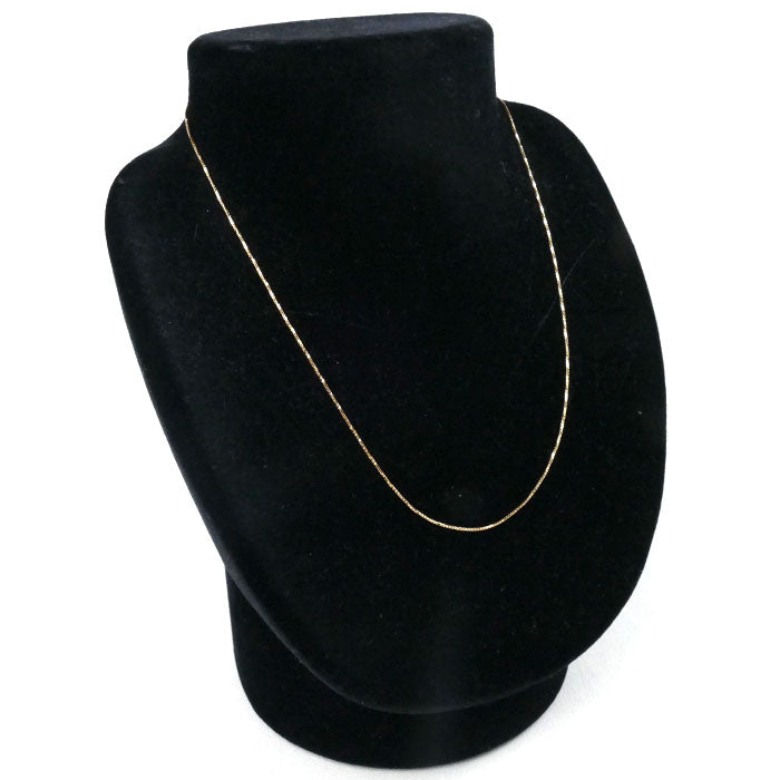 K18PG ピンクゴールド ネックレス ベネチアン 1.8g 40cm レディース【中古】