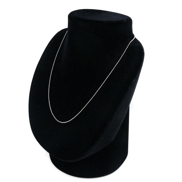 Pt850プラチナ ネックレス ボール 3.3g 40cm レディース【中古】