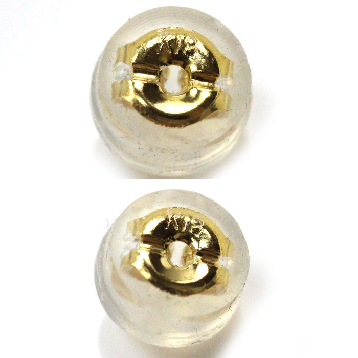 K18YG イエローゴールド ピアス 1.5g レディース【中古】
