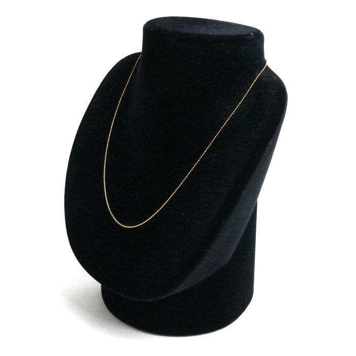 K18YG イエローゴールド ネックレス ボール 1.7g 40cm レディース【中古】