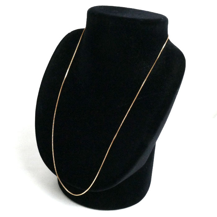 K18PG ピンクゴールド ネックレス ベネチアン 4.5g ~50cm レディース【中古】