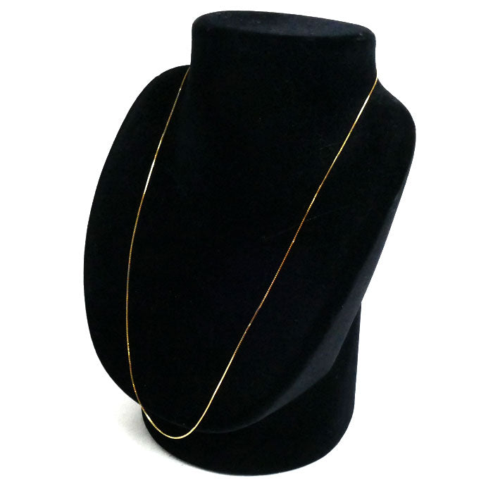 K18YG イエローゴールド ネックレス ベネチアン 2.0g ~50cm レディース【中古】