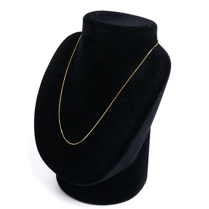 K18YG イエローゴールド ネックレス 喜平2面カット 1.4g 40cm【中古】