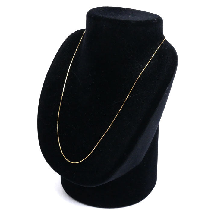 K18PG ピンクゴールド ネックレス ベネチアン 2.2g ~45cm フリーチェーン レディース【中古】