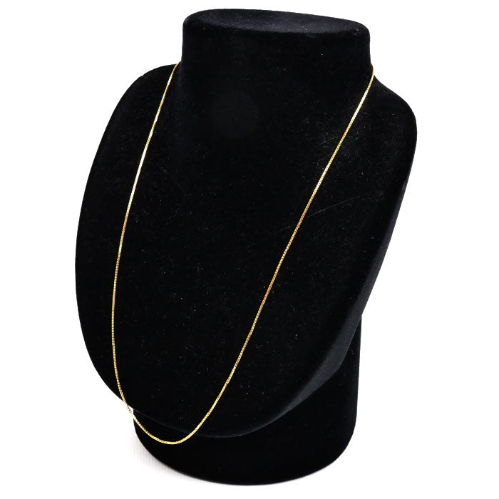 K18YG イエローゴールド ネックレス ベネチアン 4.0g ~50cm レディース【中古】