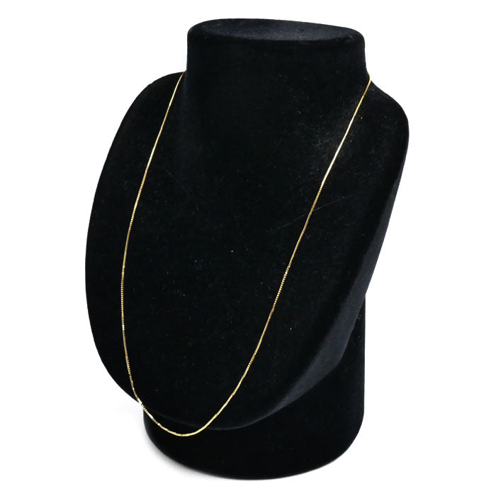K18YG イエローゴールド ネックレス ベネチアン 2.2g 50cm レディース【中古】