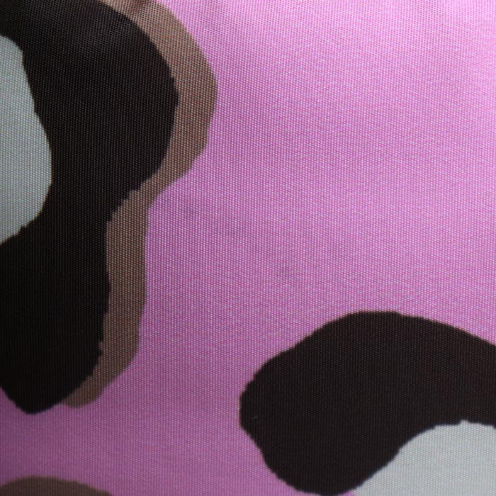 nina mew ミニトート レオパード トートバッグ ピンク レディース【中古】