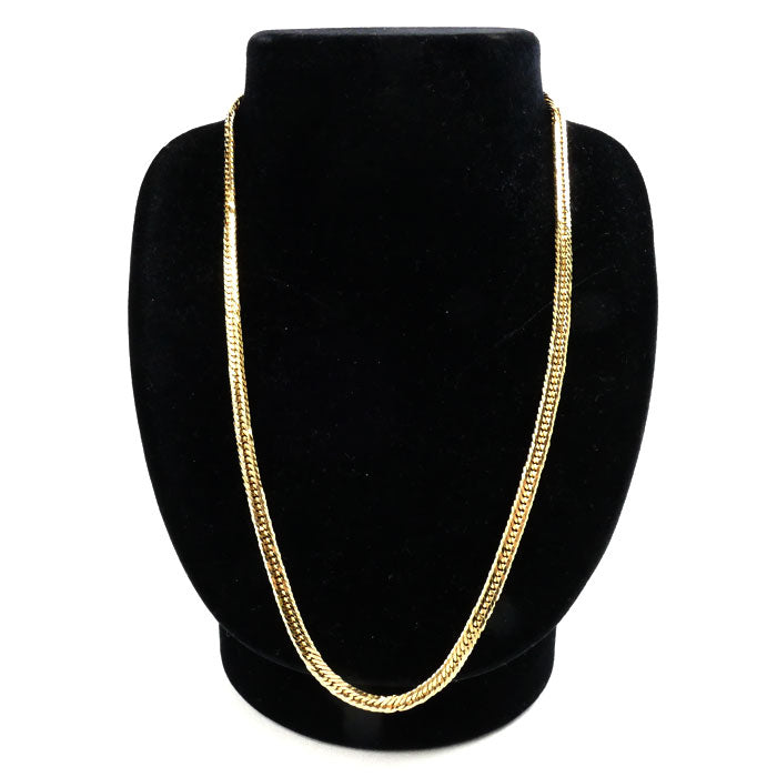 K18YG イエローゴールド ネックレス 喜平12面トリプルカット 30.3g 50cm メンズ【中古】