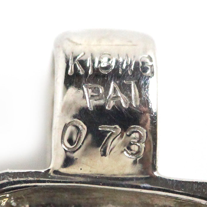 K18WG ホワイトゴールド ダイヤ オニキス ペンダントトップ ダイヤモンド0.73ct オニキス 3.0g レディース【中古】