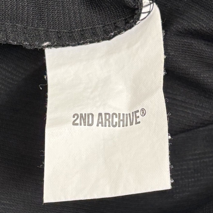 2nd ARCHIVE 半袖Tシャツ ブラック メンズ【中古】