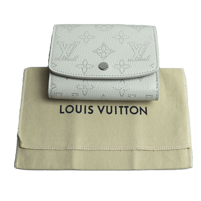 LOUIS VUITTON ルイ・ヴィトン ポルトフォイユイリス コンパクト 二つ折り財布 ホワイト M12682 ICチップ 日本限定 レディース【未使用】【買取品】