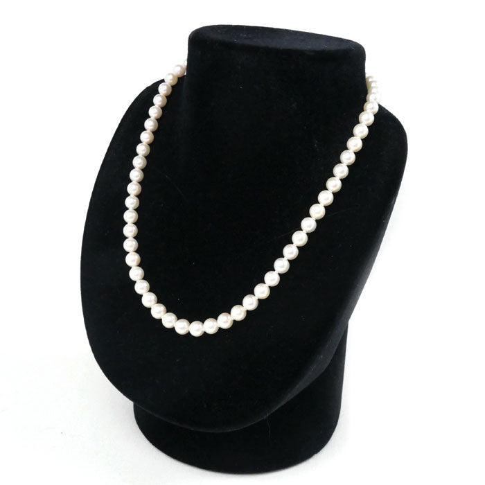 パール パール ネックレス パール約6.2~6.7mm 27.3g 42cm レディース【中古】