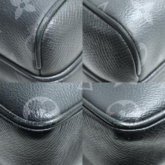 LOUIS VUITTON ルイ・ヴィトン アウトドアメッセンジャー PM ショルダーバッグ タイガラマ ブラック M30233 FO2260 メンズ【中古】