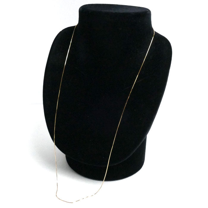 K18PG ピンクゴールド ネックレス ベネチアン 2.5g ~60cm レディース【中古】