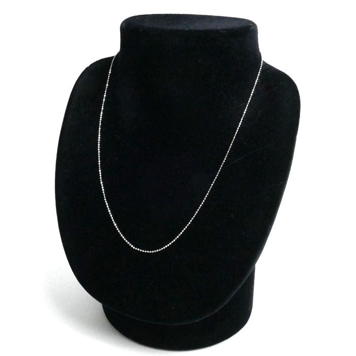 Pt850プラチナ ネックレス ボール 3.2g 40cm レディース【中古】