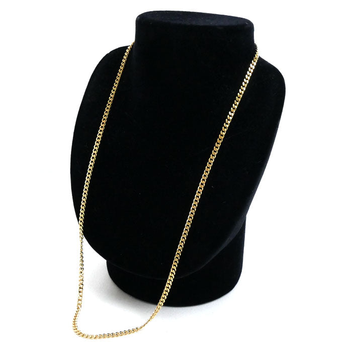 K18YG イエローゴールド ネックレス 喜平2面カット 30.0g 60cm メンズ【中古】