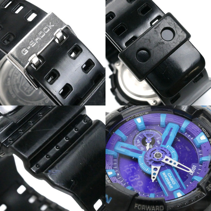 CASIO カシオ G-SHOCK 腕時計 電池式 ブラック GA-110HC-1AJF メンズ【中古】