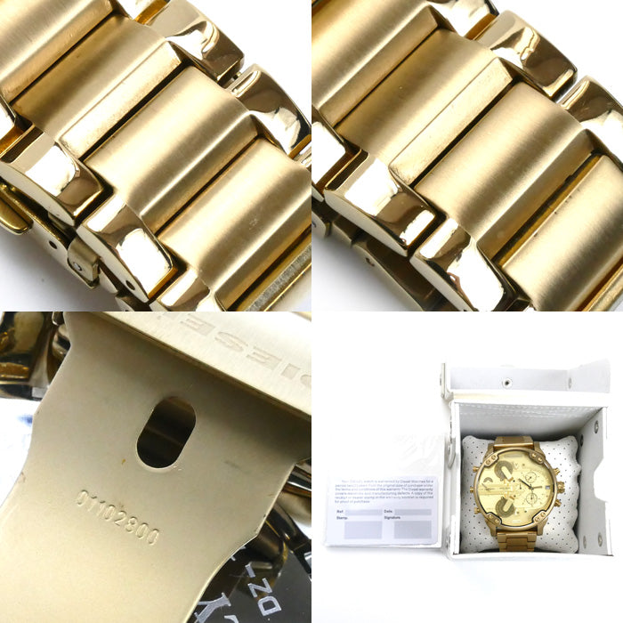 DIESEL ディーゼル ミスターダディ 腕時計 電池式 DZ-7399 メンズ【中古】