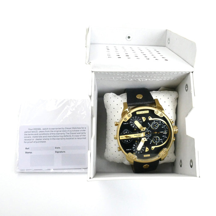DIESEL ディーゼル ミスターダディ 腕時計 電池式 DZ-7371 メンズ【中古】