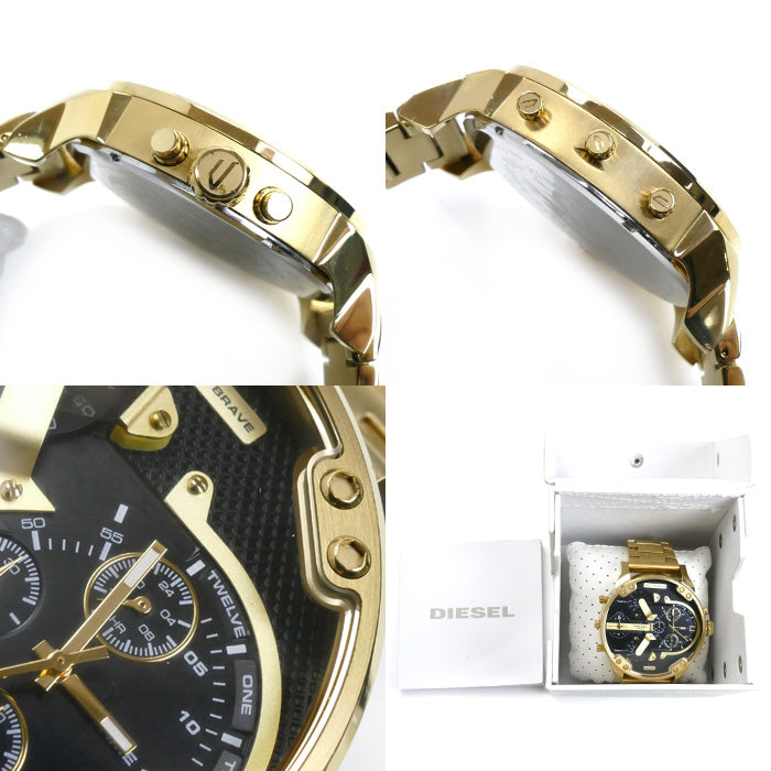 DIESEL ディーゼル ミスターダディ 腕時計 電池式 DZ-7371 メンズ【中古】