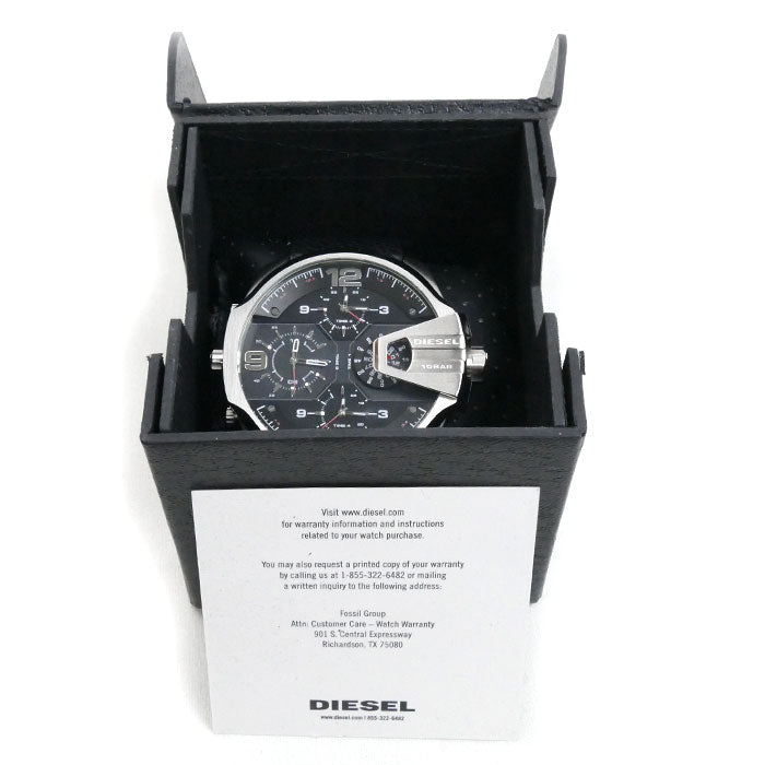 DIESEL ディーゼル フォータイムゾーン 腕時計 電池式 DZ-7376 メンズ【中古】