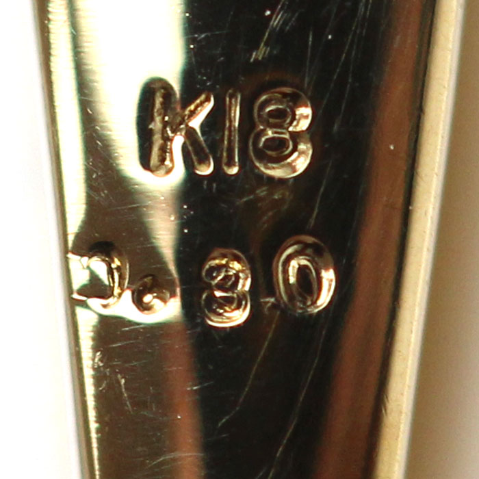 K24YG/K18YG ハノーバー 2020 1/4OZ ペンダントトップ ダイヤモンド0.30ct 13.1g メンズ【中古】