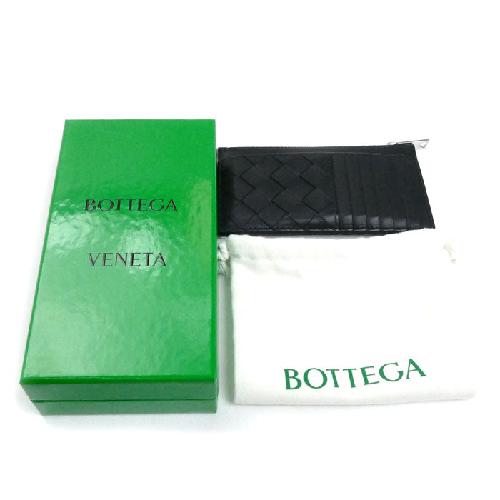 BOTTEGAVENETA ボッテガヴェネタ フラグメントケース コインケース ブラック 766155VCPQ3 メンズ【中古】