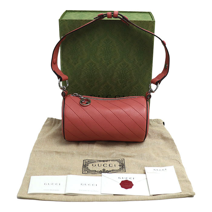 GUCCI グッチ ブロンディミニ ショルダーバッグ ピンク 760170 レディース【未使用】【買取品】