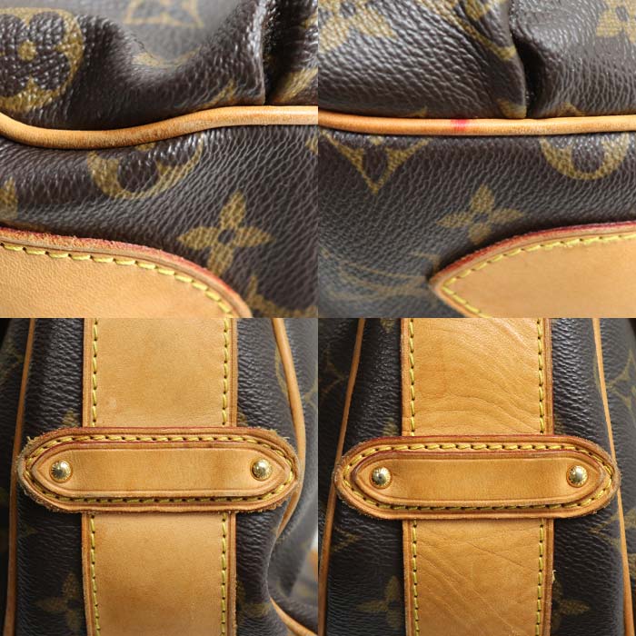 LOUIS VUITTON ルイ・ヴィトン トゥラムGM ショルダーバッグ モノグラム ブラウン M40075 CA0066 レディース【中古】