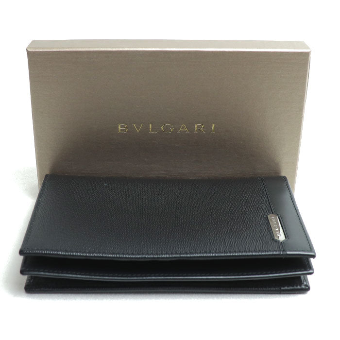 BVLGARI ブルガリ セルペンティ スカリエ マン 長財布 ブラック 280922 メンズ【中古】